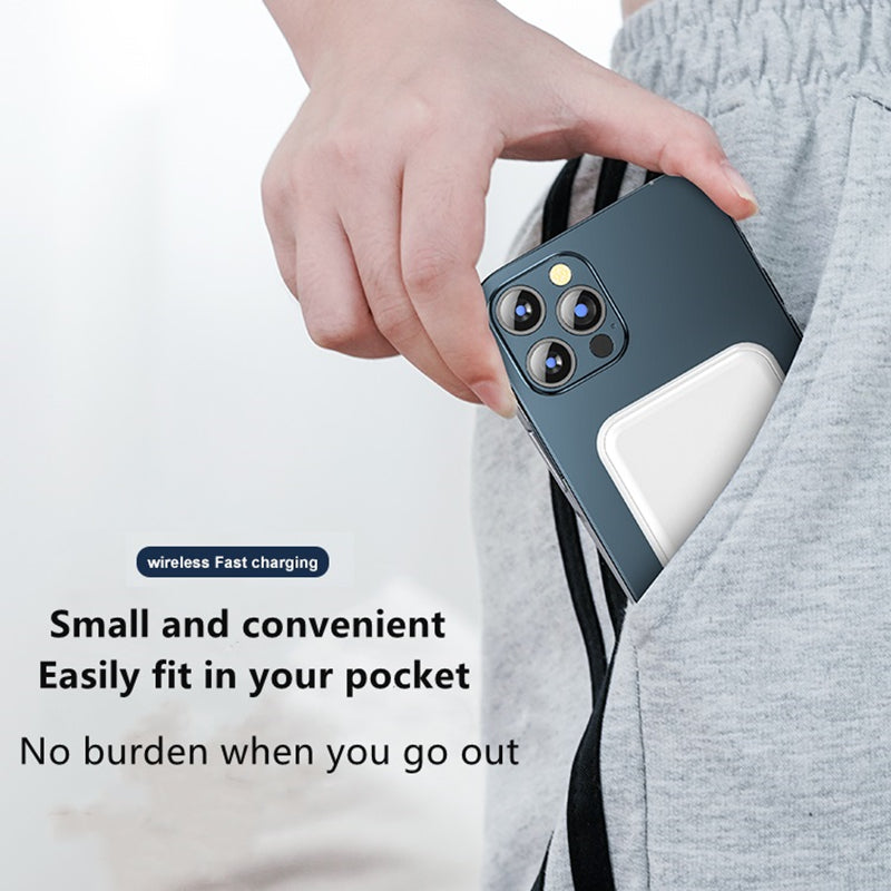Wireless Magsafe Magnetic Power Bank Mobile Phone External Battery For iphone 12 mini 13Pro 13 12 Pro Max 5000mAh Powerbank